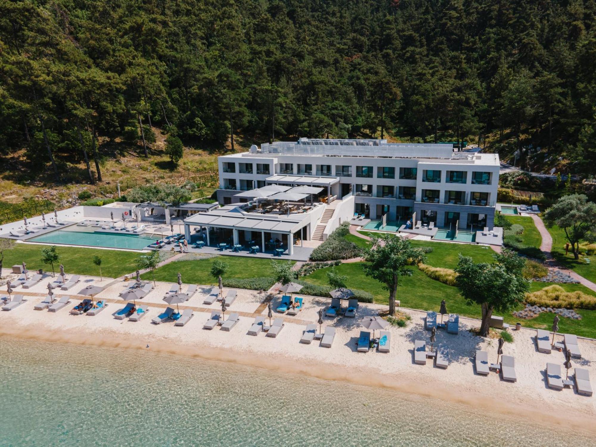 Vathi Cove Luxury Resort & Spa 克里斯阿穆迪亚 外观 照片
