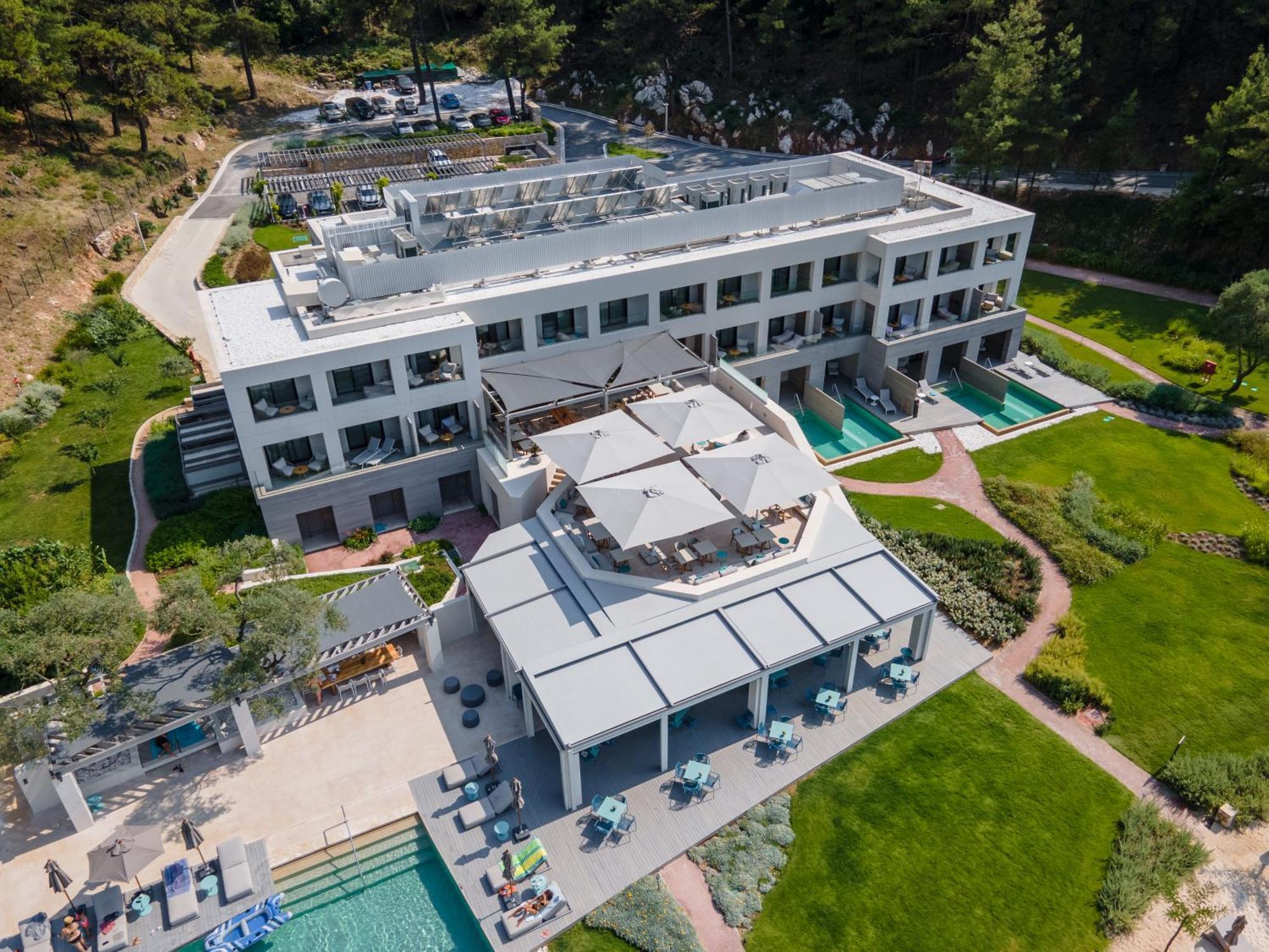 Vathi Cove Luxury Resort & Spa 克里斯阿穆迪亚 外观 照片