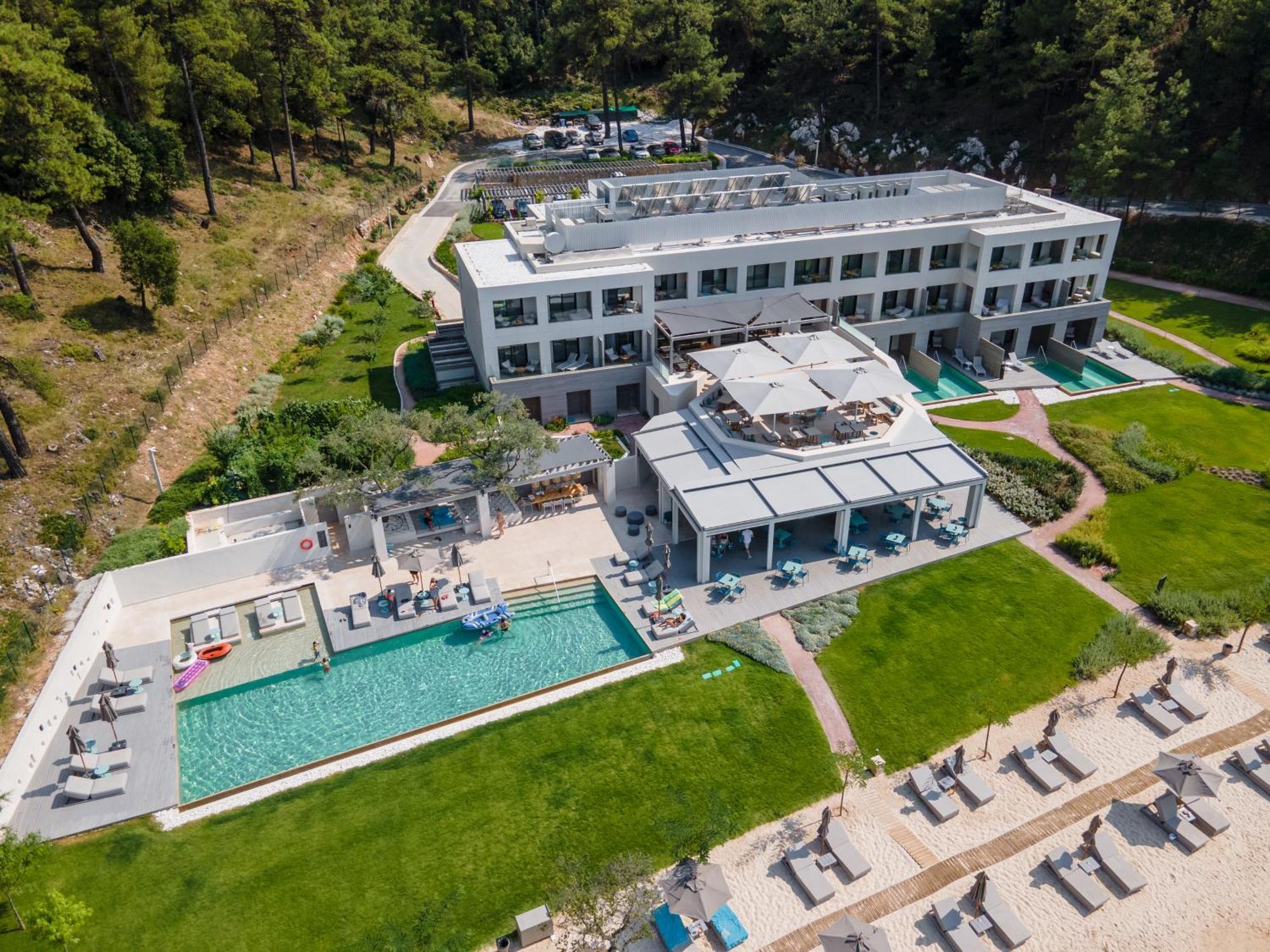 Vathi Cove Luxury Resort & Spa 克里斯阿穆迪亚 外观 照片